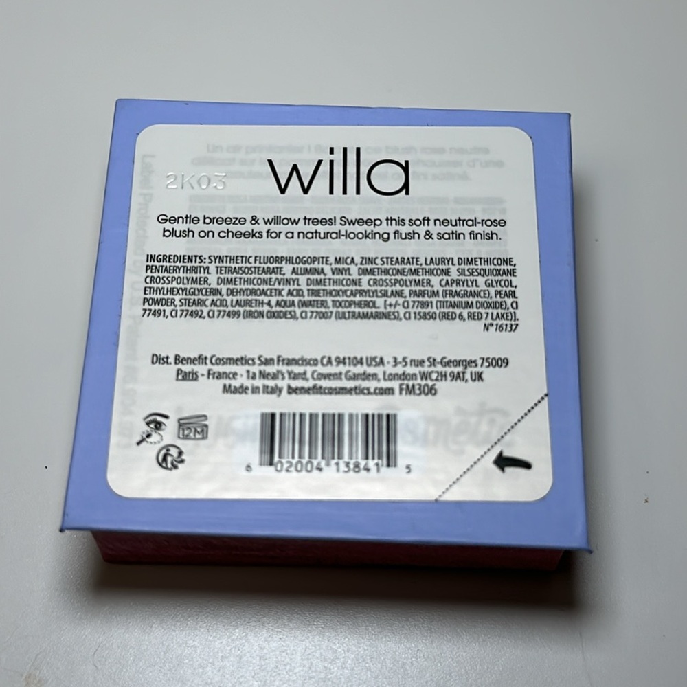 Benefit Willa Blush - Picture 4 of 4